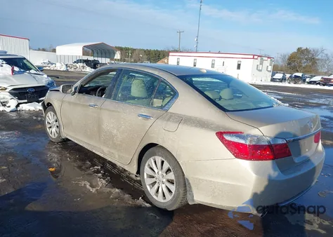 2015 Honda Accord Ex-L V-6 из США, поврежденный, VIN 1HGCR3F88FA016646